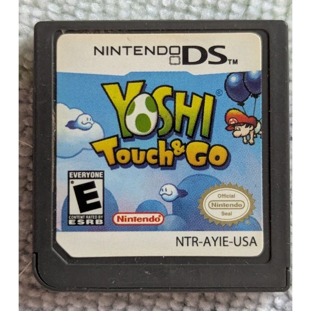 Yoshi Touch & Go (Nintendo DS 2005) Cartridge Only Tested Works Rated E